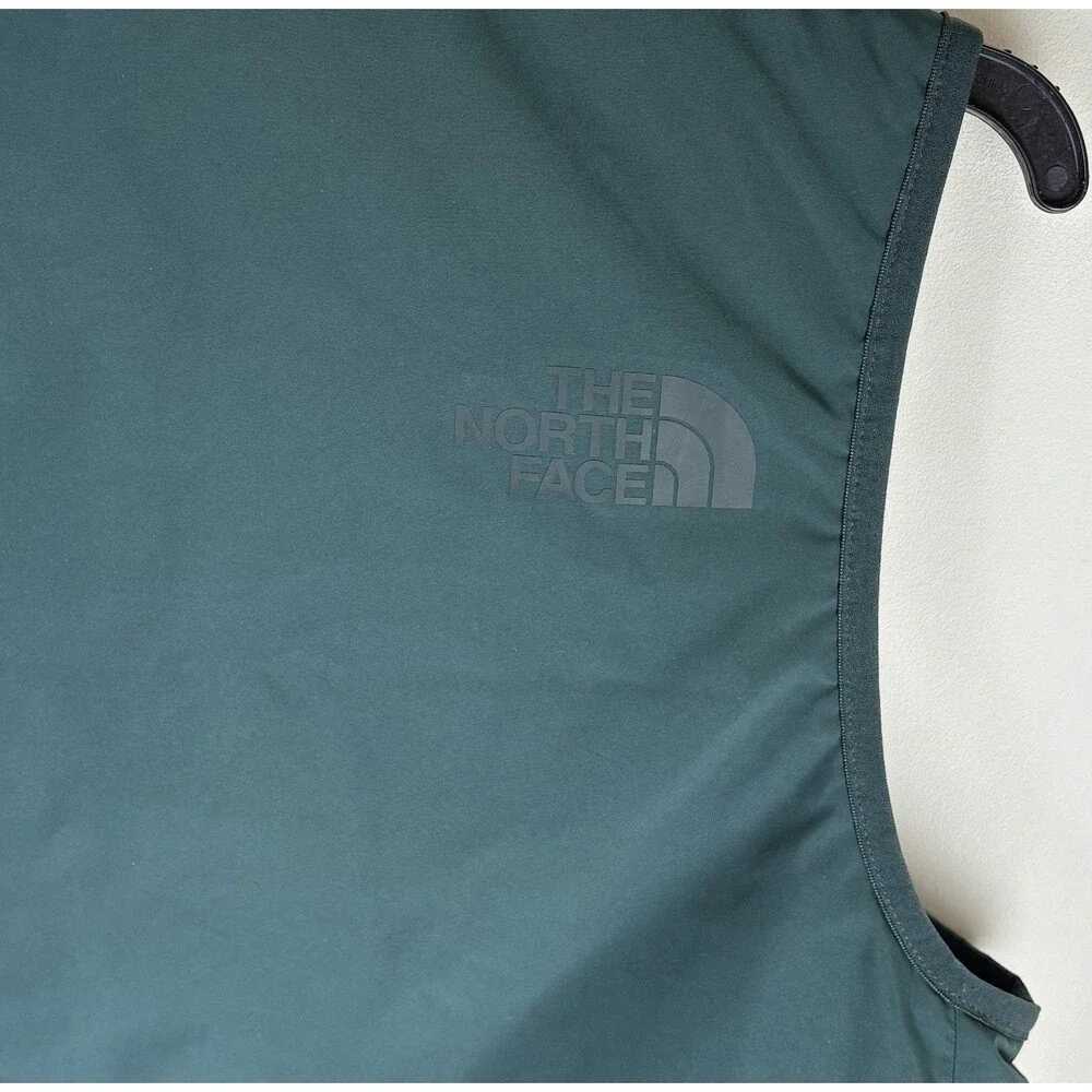 Men’s The North Face Puffer Vest Green / Size Small / Full Zip /